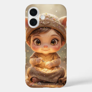 Der leuchtende Wanderer und die Nektarkunst.1 iPhone 16 Hülle