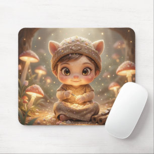 Der leuchtende Wanderer und die Nektarkunst.1 Mousepad