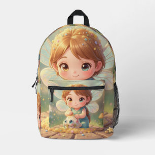 Der leuchtende Wanderer und die Nektarkunst.9 Bedruckter Rucksack