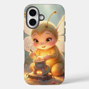 Der leuchtende Wanderer und die Nektarkunst iPhone 16 Hülle