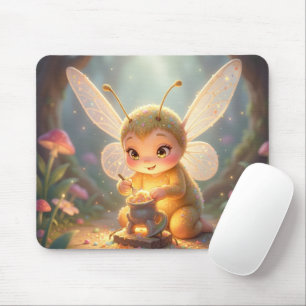 Der leuchtende Wanderer und die Nektarkunst Mousepad