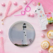 Der Leuchtturm des Abends Pappteller (Party)