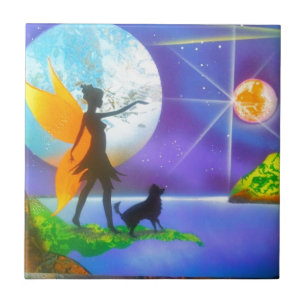 Der Leuchtturm Fliese