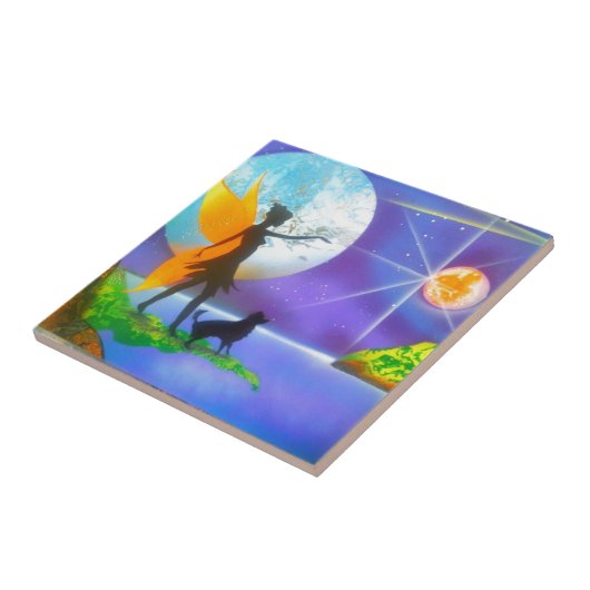 Der Leuchtturm Fliese (Seite)