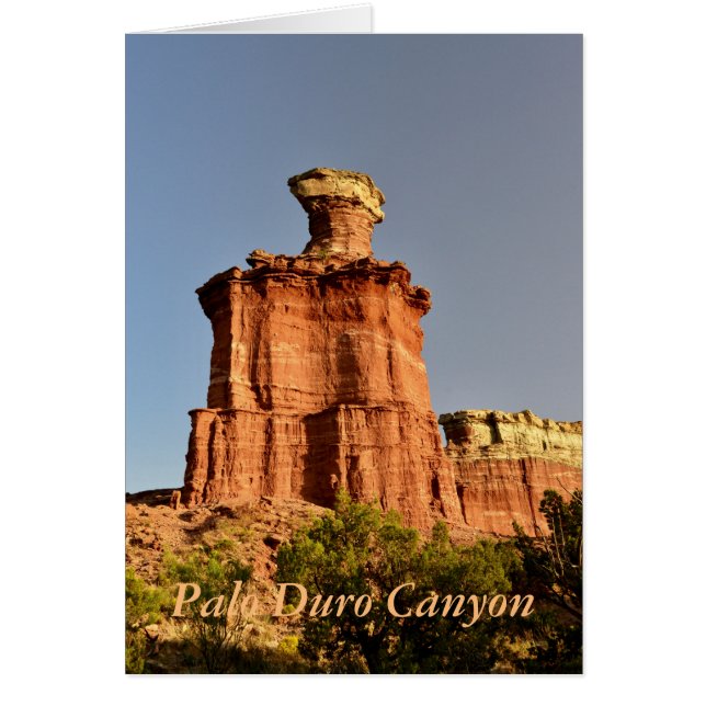 Der Leuchtturm in der Palo Duro-Schlucht (Vorne)