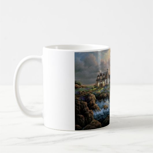 Der Leuchtturm Kaffeetasse (Links)