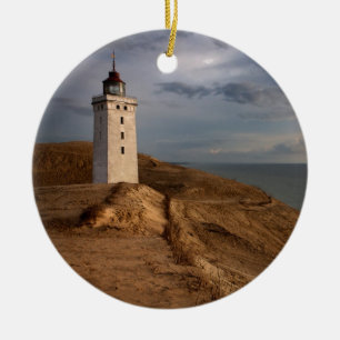 Der Leuchtturm Keramikornament