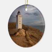 Der Leuchtturm Keramikornament (Links)