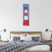 Der Leuchtturm Kovalam Außerhalb der vertikalen Le Leinwanddruck (Insitu (Schlafzimmer))