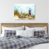 Der Leuchtturm Leinwanddruck (Insitu (Schlafzimmer))