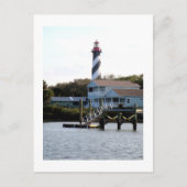 Der Leuchtturm, St. Augustine Postkarte (Vorderseite)