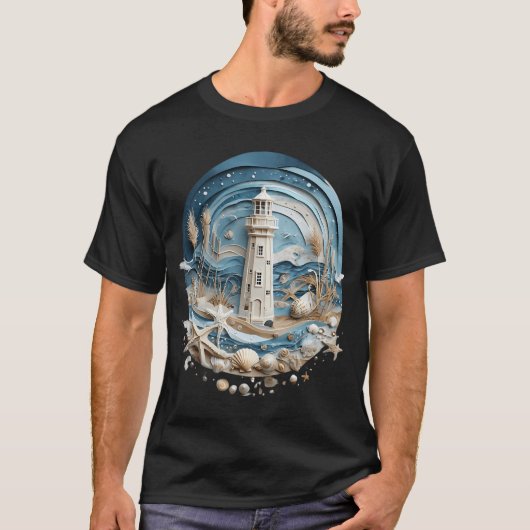 Der Leuchtturm T-Shirt (Vorderseite)