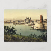 Der Leuchtturm und die Kathedrale, Marseille, Fran Postkarte (Vorderseite)