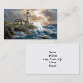 Der Leuchtturm Visitenkarte (Vorne/Hinten)