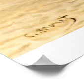 Der Leuchtturm von Claude Monet Poster (Ecke)