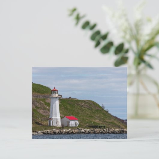 Der Leuchtturm von Halifax Postkarte (Stehend Vorderseite)