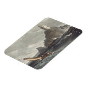 Der Leuchtturm von Lands End, Cornwall, f Magnet (Linke Seite)