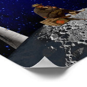 Der Leuchtturmhalter gab Zuhause zurück Poster (Ecke)