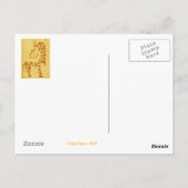 Der Leuchtturmhalter Postkarte (Rückseite)