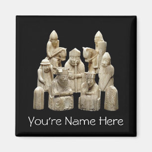 Der Lewischessmen-Magnet Magnet