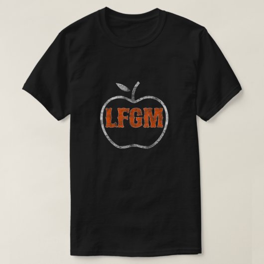 Der LFGM-Baseball6 T-Shirt (Design vorne)