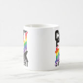 Der LGBTQ-Stolz kann nicht einmal einen geraden Re Kaffeetasse (Mittel)