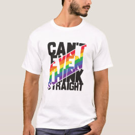 Der LGBTQ-Stolz kann sich nicht einmal einen gerad T-Shirt