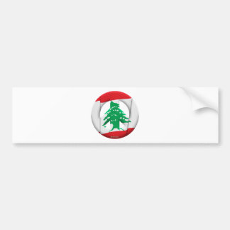Der Libanon Autoaufkleber