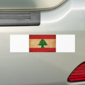 Der Libanon-Flagge Autoaufkleber (Auf Auto)