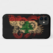 Der Libanon-Flagge Case-Mate iPhone Hülle (Rückseite (Horizontal))