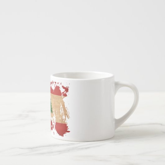 Der Libanon-Flagge Espressotasse (Rechts)