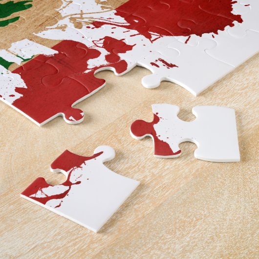 Der Libanon-Flagge Puzzle (Seite)