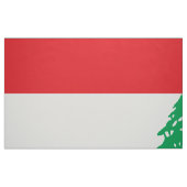 Der Libanon-Flagge Stoff (Fat Quarter (45,7 x 55,9 cm))