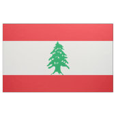 Der Libanon-Flagge Stoff (Yard (91,4 cm))