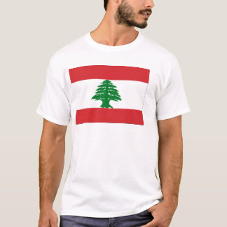 Der Libanon-Flagge T-Shirt