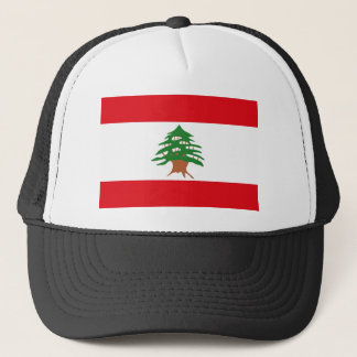 Der Libanon-Flaggen-Hut Truckerkappe