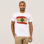 Der Libanon-Flaggen-T - Shirt (Vorne ganz)