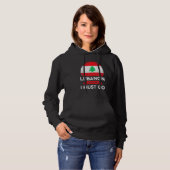 Der Libanon fordert, dass ich das libanesische Erb Hoodie (Vorne ganz)