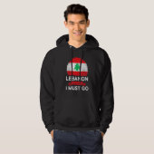 Der Libanon fordert, dass ich das libanesische Erb Hoodie (Vorne ganz)