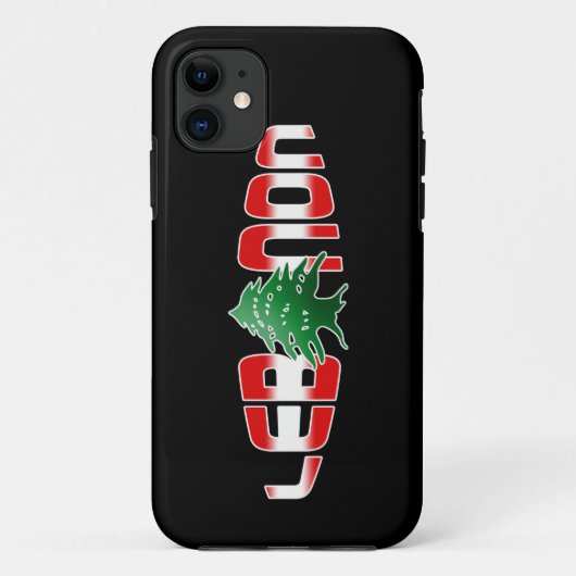 Der Libanon iPhone 5 Abdeckung Case-Mate iPhone Hülle (Rückseite)