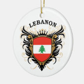 Der Libanon Keramik Ornament (Links)