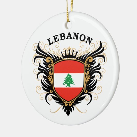 Der Libanon Keramik Ornament (Links)