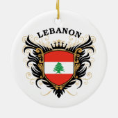 Der Libanon Keramik Ornament (Hinten)