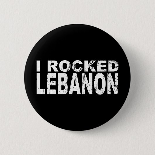Der Libanon-Knopf Button (Vorderseite)