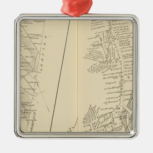 Der Libanon PO Silbernes Ornament (Vorne)