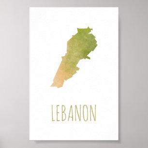 Der Libanon Poster