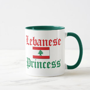 Der Libanon-Prinzessin Tasse