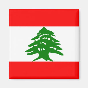 Der Libanon-Qualitäts-Flagge Magnet