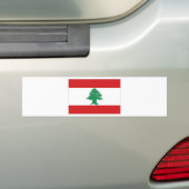 Der Libanon-Staatsflagge Autoaufkleber (Auf Auto)