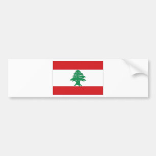 Der Libanon-Staatsflagge Autoaufkleber